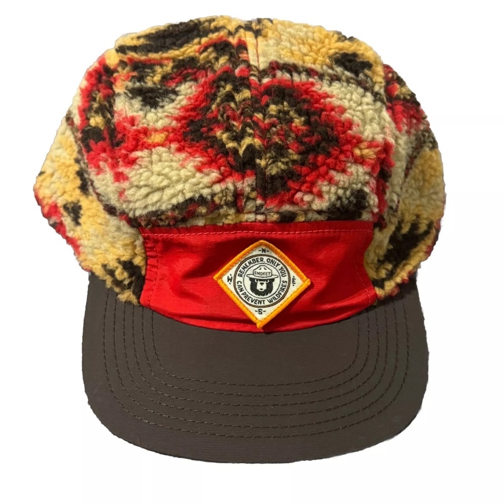 Mad Engine Multicolor Patterned Hat - image 1